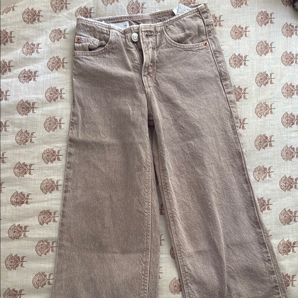 Women's Tan Jeans